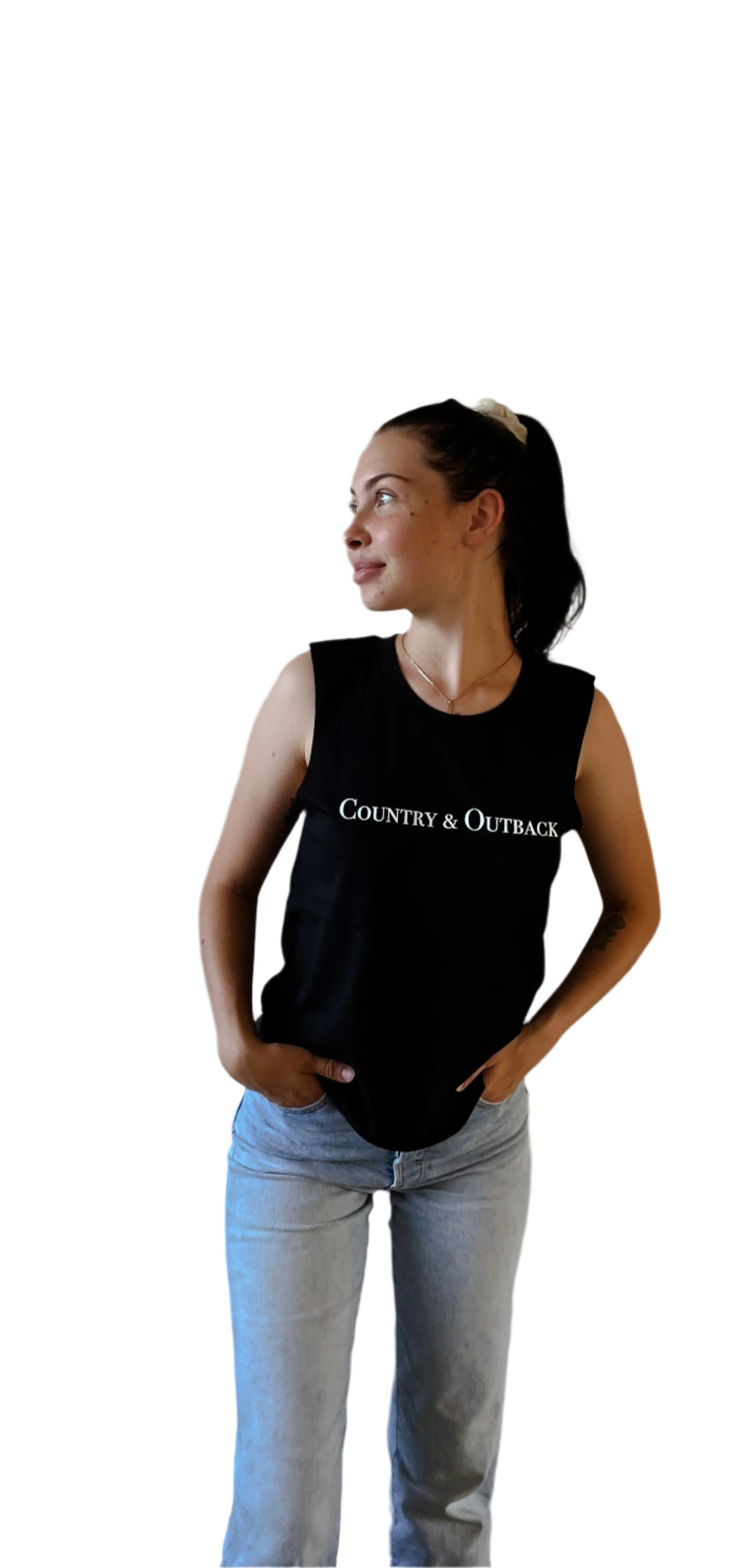 Women's Black Tank Top